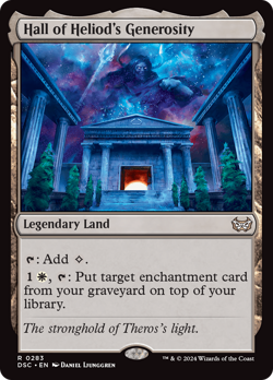 Hall of Heliod's Generosity 283 Near Mint NM Duskmourn DSC Magic MTG - Image 1