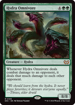 Hydra Omnivore 185 Near Mint Duskmourn House of Horror Commander DSC Magic MTG - Image 1