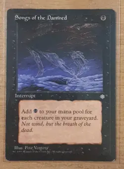 1995 MAGIC THE GATHERING ICE AGE SONGS OF THE DAMNED TD25 - Image 1