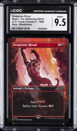 2025 MAGIC: THE GATHERING SLD: FRANK FRAZETTA II DESPERATE RITUAL CGC 9.5 - Image 1