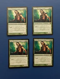 MTG Ezuri, Renegade Leader X4: Scars of Mirrodin #119 – EX-MT - Image 1