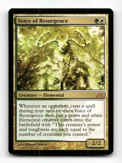 Voice of Resurgence Dragon's Maze #114 Magic the Gathering - Image 1