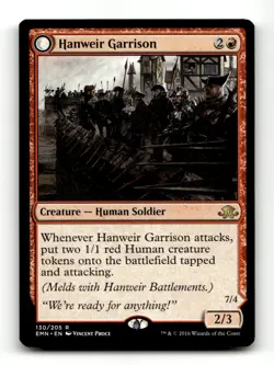 Hanweir Garrison Eldritch Moon #130 Magic the Gathering - Image 1
