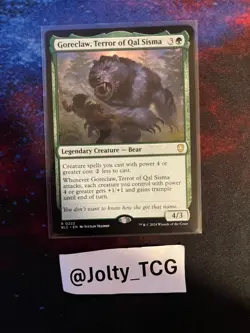 Goreclaw, Terror of Qal Sisma 0222 Non Foil Rare Bloomburrow Commander MTG - Image 1