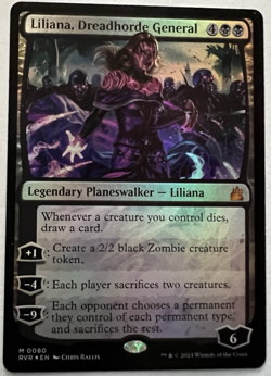 Liliana, Dreadhorde General Ravnica Remastered Foil #80 - Image 1