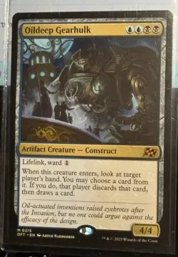 Oildeep Gearhulk Mythic 0215 Nonholo Mtg - Image 1