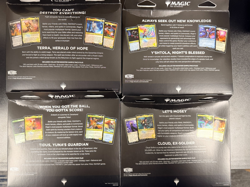MTG Magic Final Fantasy Set of 4 Commander Decks Damaged Packaging - SEALED/DMG - Image 2