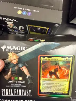 MTG Magic Final Fantasy Set of 4 Commander Decks Damaged Packaging - SEALED/DMG - Image 5