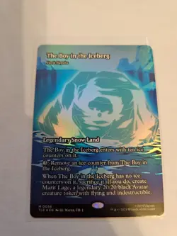 The Boy in the Iceberg Borderless FOIL MTG Avatar: TLA Nm/M - Image 1