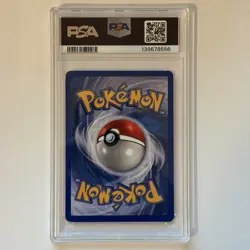 2002 POKEMON LEGEND COLLECTION #76 GASTLY-REVERSE FOIL PSA 5 - Image 2