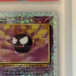 2002 POKEMON LEGEND COLLECTION #76 GASTLY-REVERSE FOIL PSA 5 - Image 4