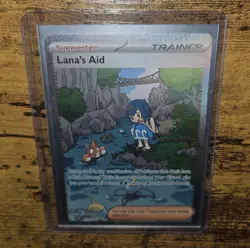 Pokemon TCG Lana's Aid 219/167 Twilight Masquerade Special Illustration NM/Mint - Image 1