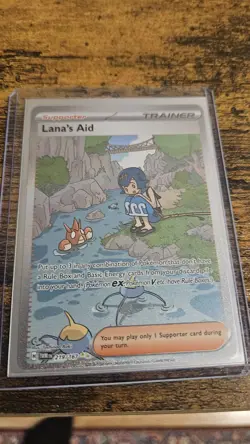 Pokemon TCG Lana's Aid 219/167 Twilight Masquerade Special Illustration NM/Mint - Image 2