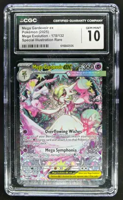 2025 Pokemon Gardevoir ex Special Illustration Rare #178/132 CGC 10 - Image 1
