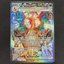 2023 Pokemon Obsidian Flames OBF #223/197 Charizard ex - Image 1