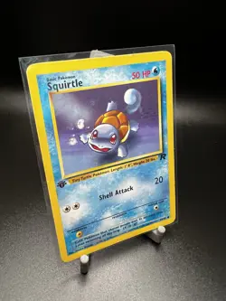 1st Edition Squirtle 68/82 Team Rocket Set Rare Vintage Pokemon Card - LP - Image 3