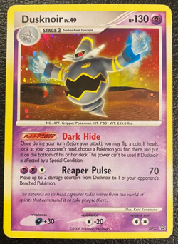 Pokemon TCG - Dusknoir DP33 Black Star Promo (2008) - Holo - LP - Image 1