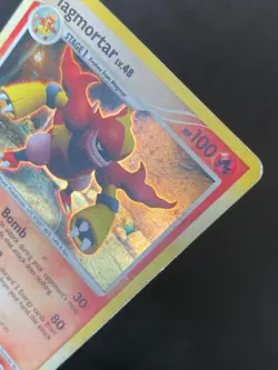 Pokemon TCG - Magmortar DP20 Black Star Promo (2007) Vintage Holo Promo - MP/HP - Image 5