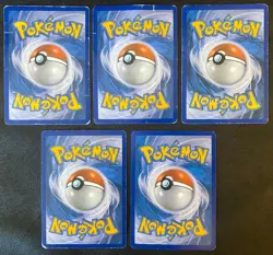 Pokemon TCG - McDonalds (2013) Promos 5 Card Holo LOT - LP - DMG - Image 2