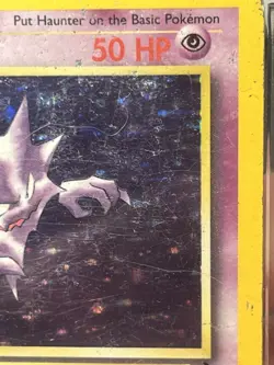 Pokemon TCG Fossil Unlimited Haunter 6/62 Holo Rare 1999 MP-HP Vintage Holo - Image 4