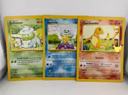 Pokemon TCG CELEBRATIONS 25th Anniversary Kanto First Partner Pack Jumbo Promo - Image 1