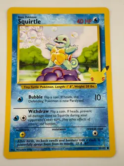 Pokemon TCG CELEBRATIONS 25th Anniversary Kanto First Partner Pack Jumbo Promo - Image 4