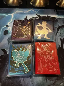 Pokemon TCG Various Sets Deck Sleeves Sealed (Lot Of 16) Lunchbox - Image 2