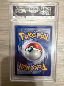 1999 Pokemon Alakazam PSA 9 Mint Holo #1 Base Set - Image 2