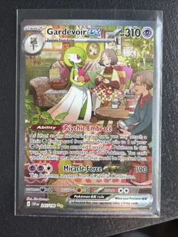 Pokemon TCG Gardevoir EX 245/198 Scarlet & Violet illustration Rare NM Condition - Image 1