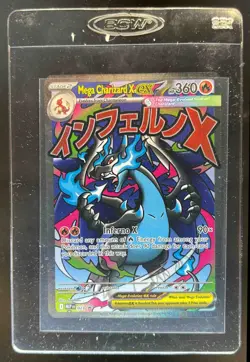 2025 Pokemon Black Star Promos Mega Charizard X ex #023 - Image 1