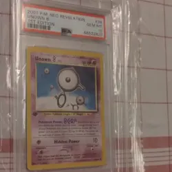 Unown B Neo Revelation 39/64 1st Edition PSA 10 Pokemon - Image 1