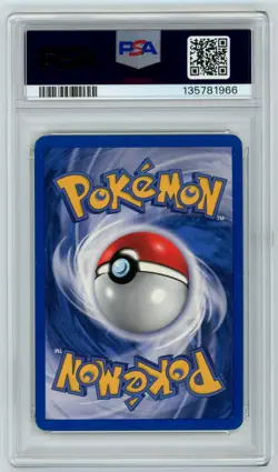 2000 POKEMON ROCKET #17 RAINBOW ENERGY-HOLO PSA 5 - Image 2