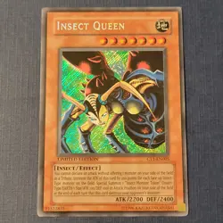 Yu-Gi-Oh! Insect Queen CT1-EN005 Secret Rare Limited Ed. LP/MP *FREE SHIPPING* - Image 1