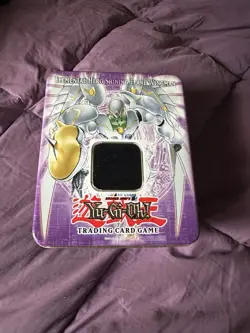 Yu-Gi-Oh Elemental Hero Shining Flare Wingman Collectible Tin EMPTY NO CARDS - Image 1