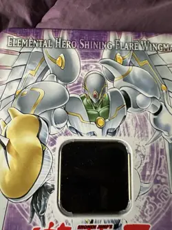 Yu-Gi-Oh Elemental Hero Shining Flare Wingman Collectible Tin EMPTY NO CARDS - Image 3