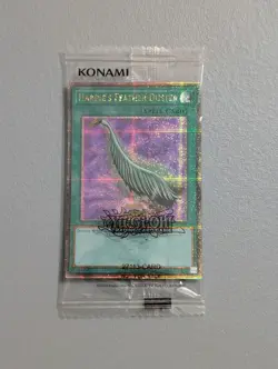Yu-Gi-Oh! Harpie's Feather Duster EDC1-EN001 Quarter Century Secret Rare -Sealed - Image 1