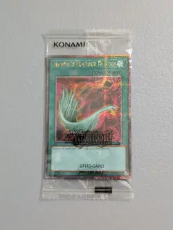 Yu-Gi-Oh! Harpie's Feather Duster EDC1-EN001 Quarter Century Secret Rare -Sealed - Image 1