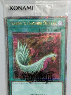 Yu-Gi-Oh! Harpie's Feather Duster EDC1-EN001 Quarter Century Secret Rare -Sealed - Image 2