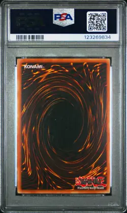 2004 YU-GI-OH! IOC-INVASION OF CHAOS 1ST ED #054 DARK MIRROR FORCE PSA 8 - Image 2