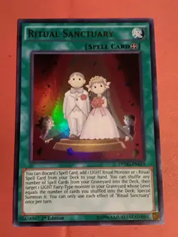 Ritual Sanctuary DPDG-EN019 Yu-Gi-Oh! Ultra Rare 1st Edition - Unplayed Mint+ - Image 1