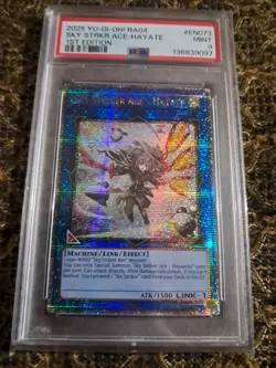 Sky Striker Ace Hayate New Art Quarter Century Secret Rare RA04EN073 1stEd PSA 9 - Image 5