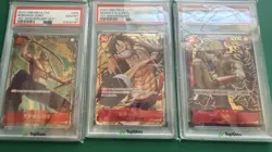One Piece Chinese 1st Anniversary PSA 10 set - Image 4
