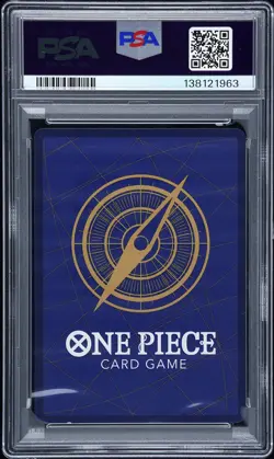 2025 ONE PIECE OP13-CARRYING ON HIS WILL 3RD ANV-GOLD #004 SHANKS PSA 10 - Image 2