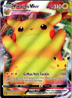 Pikachu VMAX - SWSH062 SWSH: Sword & Shield Promo Cards Pokemon TCG NM - Image 1