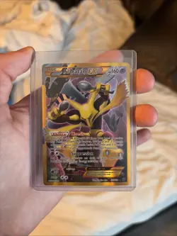 Pokemon TCG Alakazam EX Holo Ultra Rare 2016, 125/124 Card - Image 2