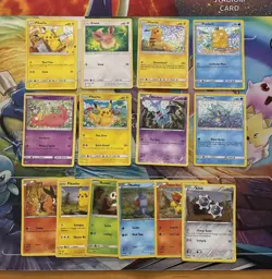 Pokemon Card Lot Holo McDonald’s Pikachu Eevee Psyduck - Image 1