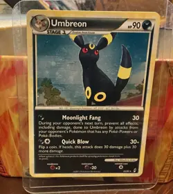 Pokemon TCG Call of Legends Umbreon Holo Card 22/95 Legends Series - Image 1