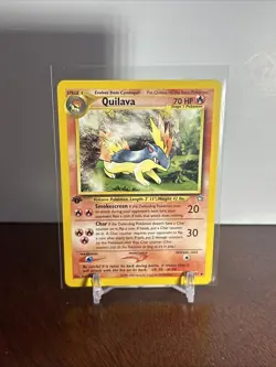 Pokemon TCG Neo Genesis 1st Edition Quilava Card 47/111 Regular - Image 1