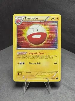 Pokemon TCG Electrode 33/116 Holo Rare Card 2013 Plasma Freeze - Image 1