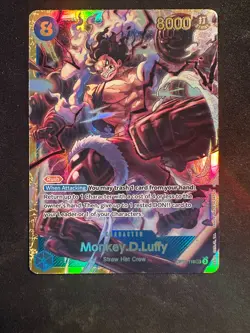 Monkey.D.Luffy (118) - OP11-118 - SEC - One Piece Card Game N/M - Image 1